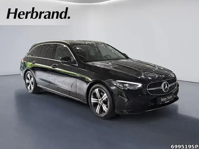 Gebraucht Mercedes C220 Advanced 197 PS (144 kW) 2025 Metalliclack obsidianschwarz Kombi