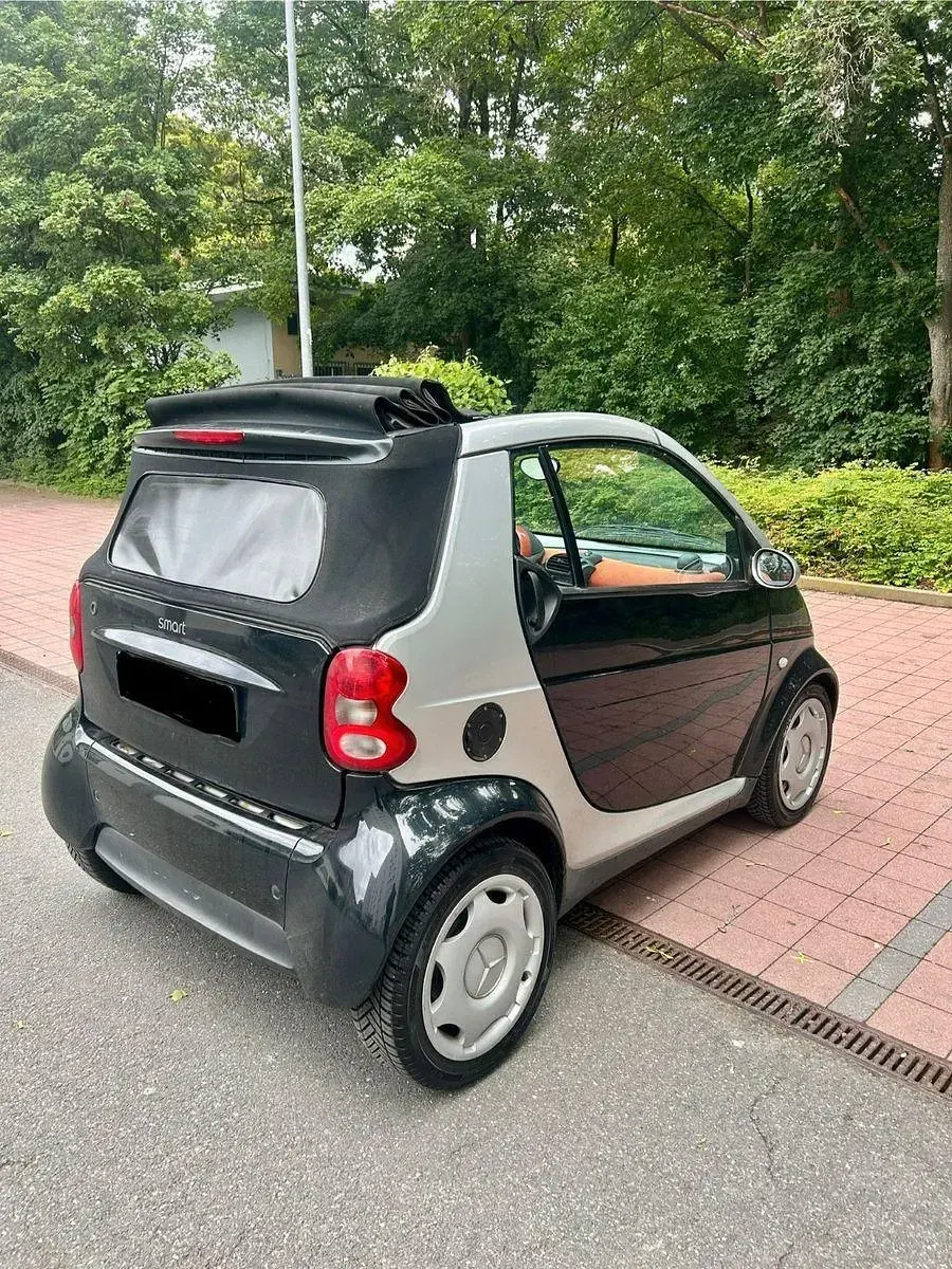 Occasion Smart ForTwo Cabrio 61 ch (44 kW) 2003 Noir Cabriolet