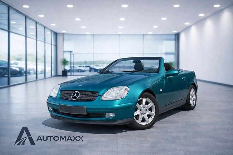 Gebraucht Mercedes SLK200 136 PS (100 kW) 1998 Grün Cabrio
