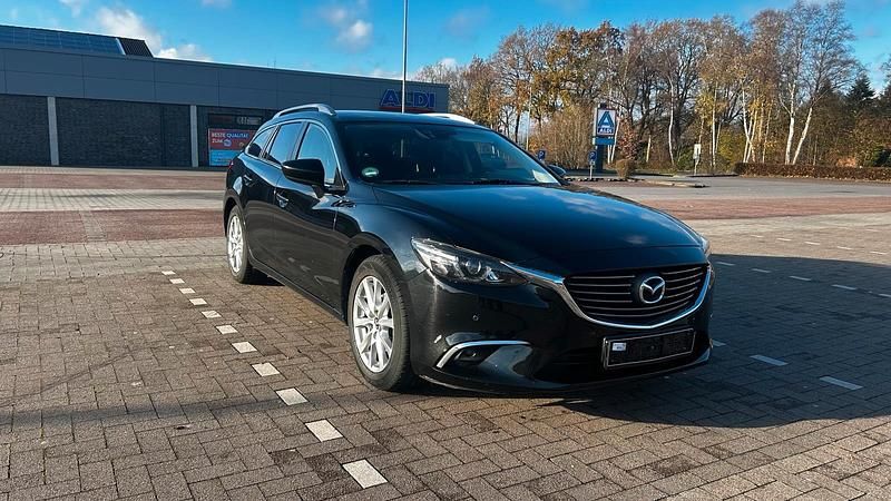Schwarz Gebraucht 2015 Mazda 6 Kombi | 7.500 € (Guter Preis) - Bild 1/4