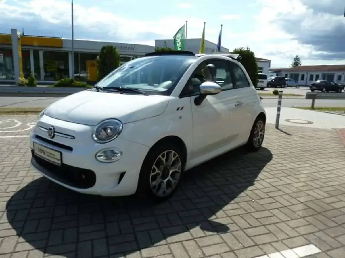Gebraucht Fiat 500 Rockstar 69 PS (50 kW) 2020 Colore esterno (gelato weiss) Cabrio