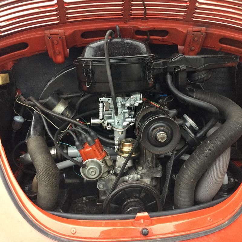 Gebraucht VW Käfer 50 PS (36 kW) 1971 Rot Cabrio