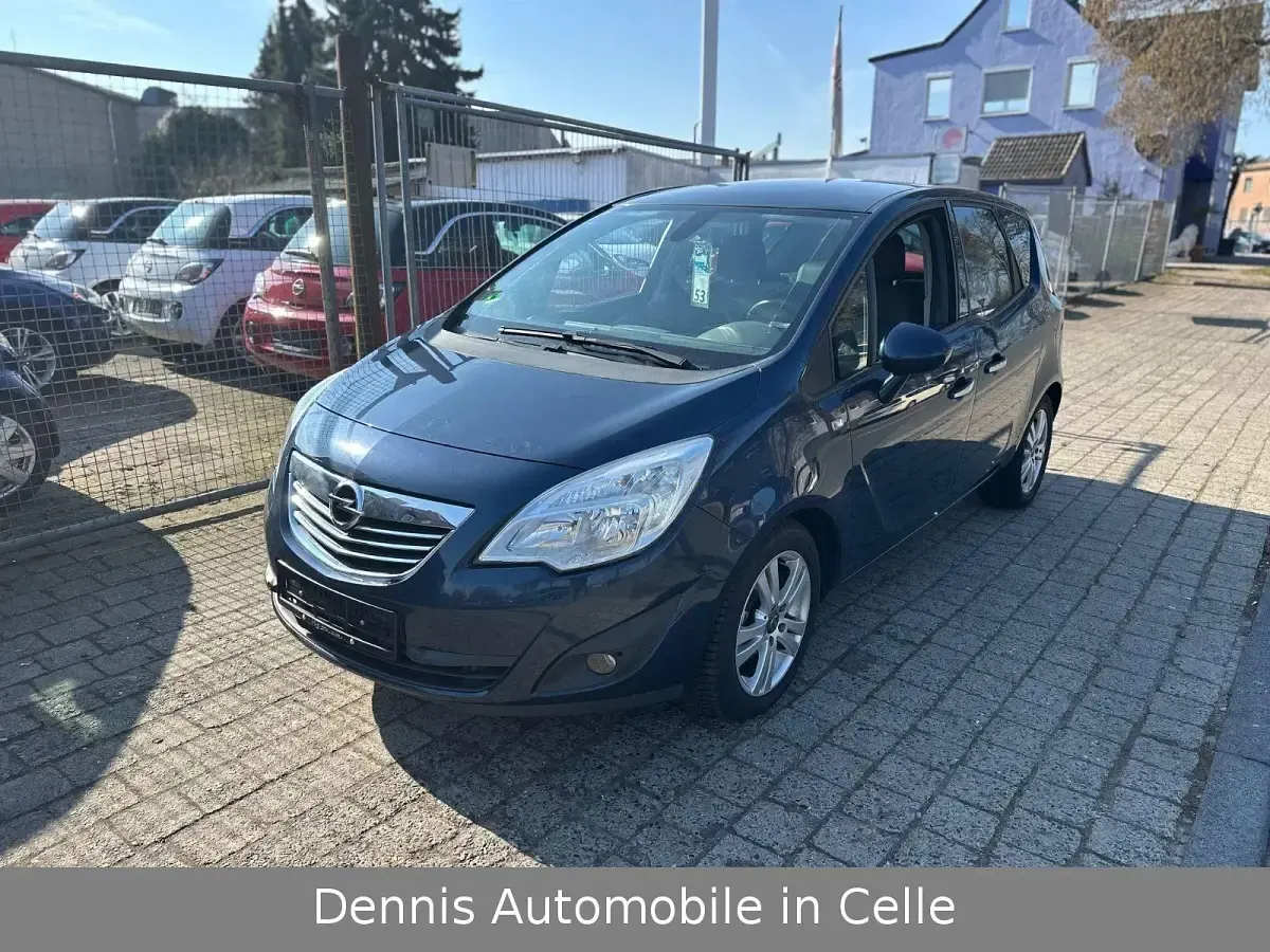 Gebraucht Opel Meriva Innovation 101 PS (74 kW) 2013 Blau Van / Kleinbus