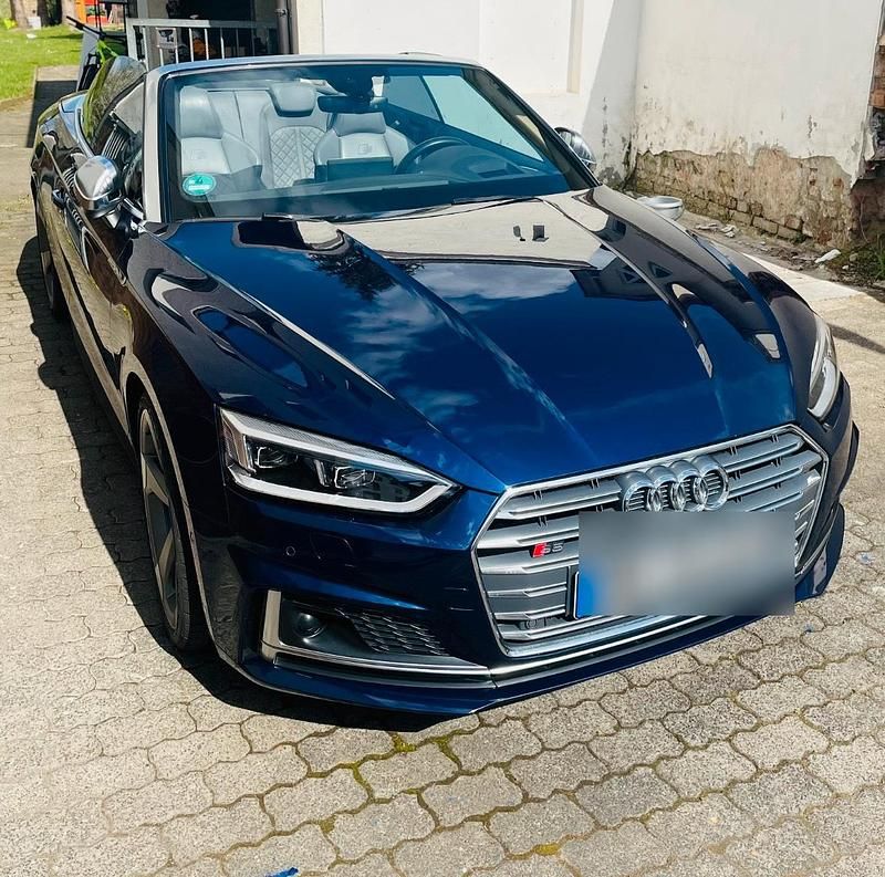 Blau Gebraucht 2018 Audi S5 Cabriolet Ambiente Cabrio | 36.000 € (Fairer Preis) - Bild 1/4