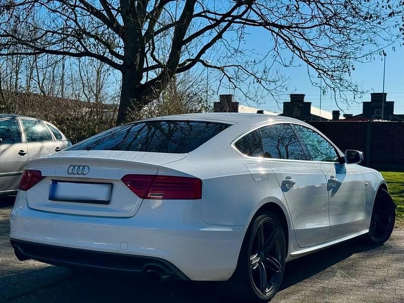 Gebraucht Audi A5 Sportback S-line plus 170 PS (125 kW) 2013 Weiß Kleinwagen