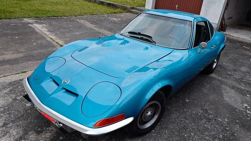 Gebraucht Opel GT 90 PS (66 kW) 1973 Blau Coupé