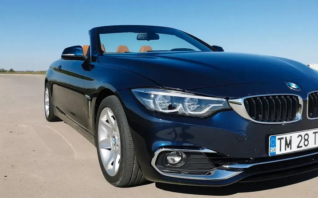 Gebraucht BMW 430 Cabriolet Luxury Line 252 PS (185 kW) 2018 Blau Cabrio