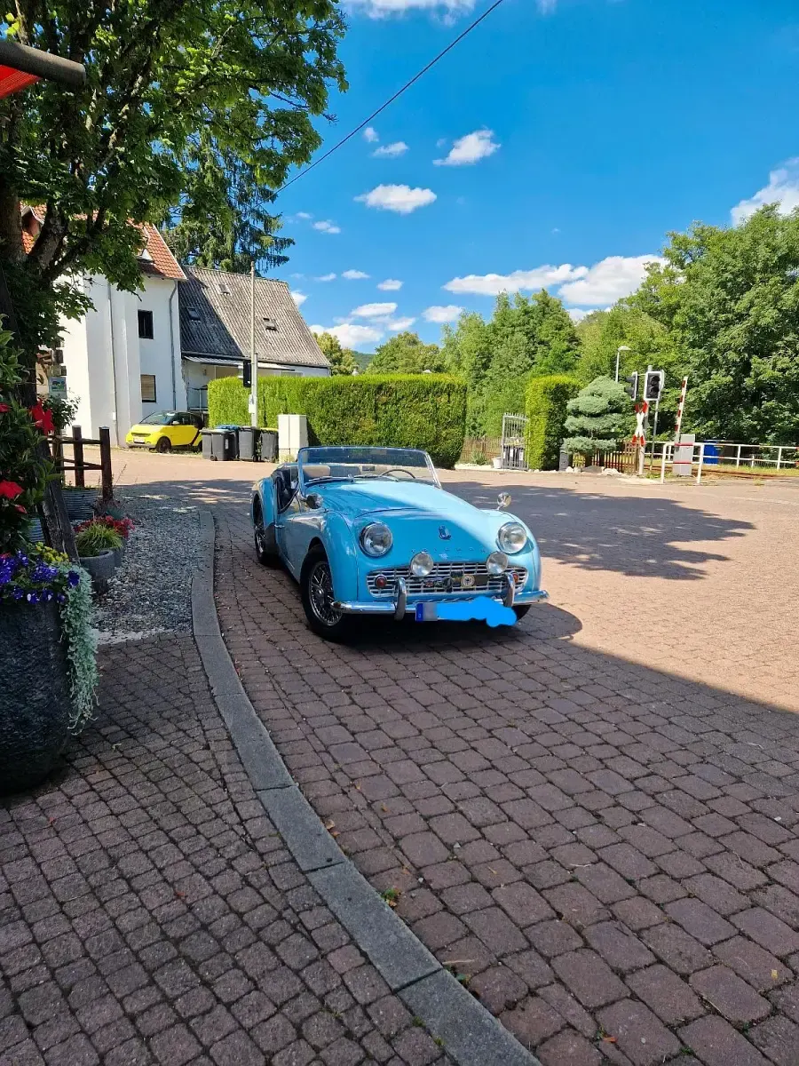 Gebraucht Triumph TR3 101 PS (74 kW) 1960 Blau Cabrio