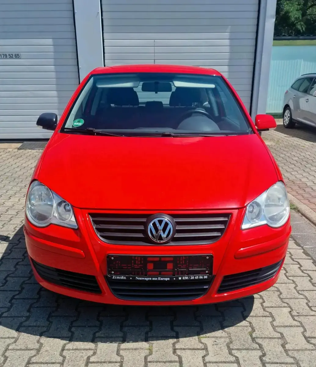 Gebraucht VW Polo Comfortline 80 PS (58 kW) 2007 Rot Kleinwagen