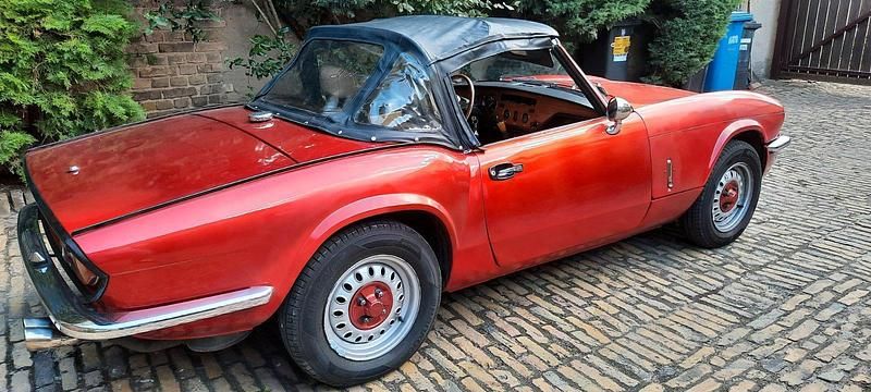 Usata Triumph Spitfire 1977 Rosso Cabrio