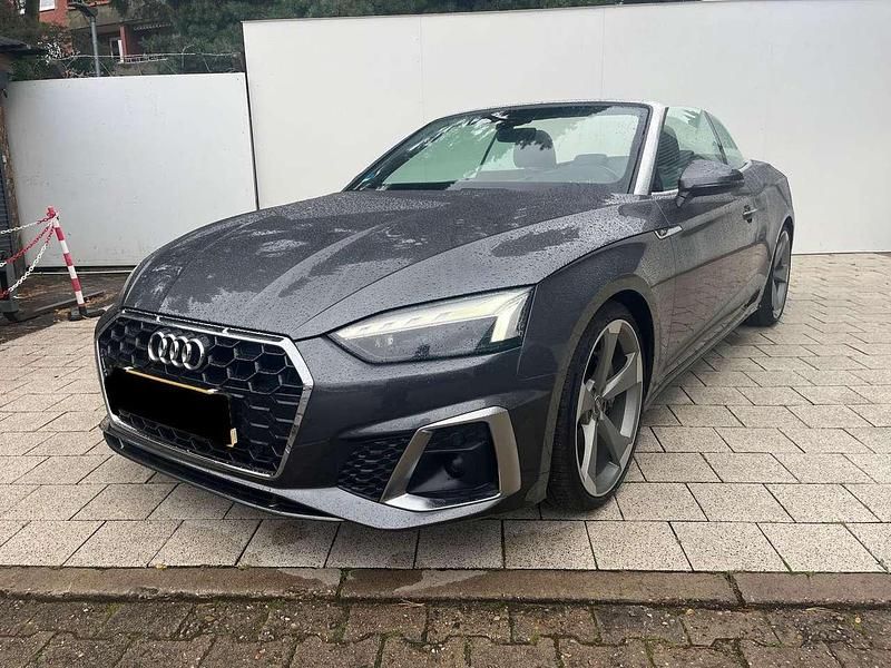 Daytonagrau perleffekt Gebraucht 2021 Audi A5 Cabriolet S-Line Cabrio | 40.990 € (Fairer Preis) - Bild 1/2