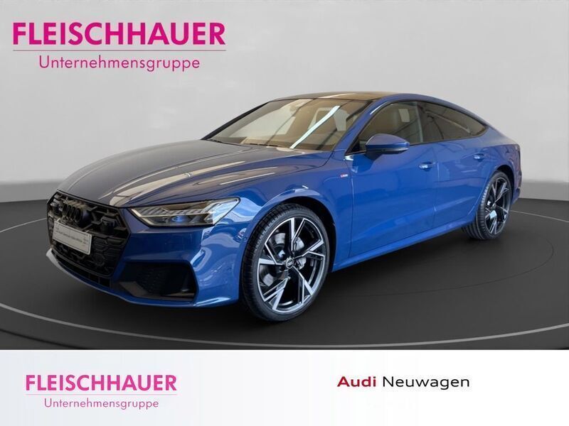 Blau Neu 2025 Audi A7 Sportback Advanced Kleinwagen | 89.880 € - Bild 1/4