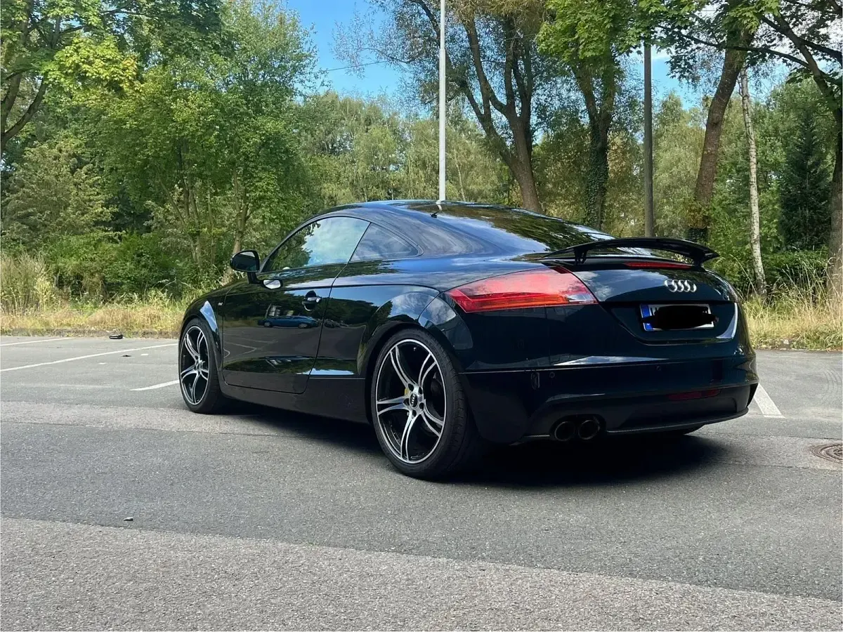 Gebraucht Audi TT S-Line 160 PS (117 kW) 2009 Schwarz Coupé