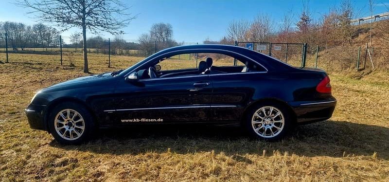 Gebraucht Mercedes CLK200 Avantgarde 163 PS (119 kW) 2005 Schwarz Coupé