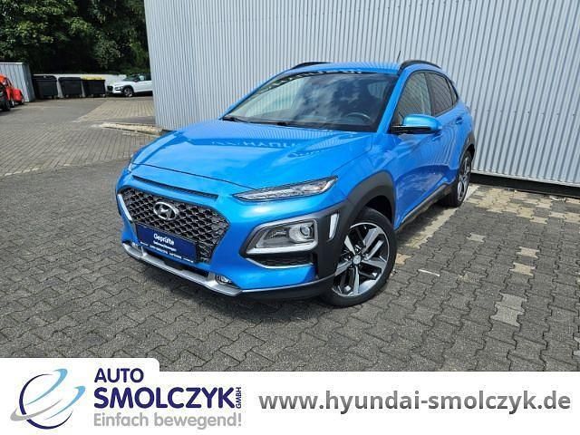 Blau Gebraucht 2019 Hyundai Kona Premium SUV | 16.990 € (Fairer Preis) - Bild 1/4