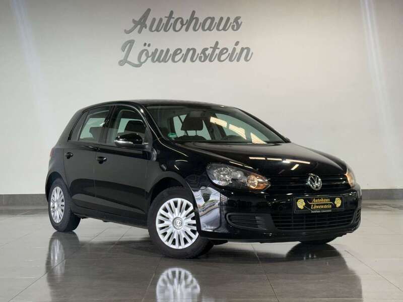 Schwarz Gebraucht 2009 VW Golf VI Trendline Kleinwagen | 5.780 € (Fairer Preis) - Bild 1/4