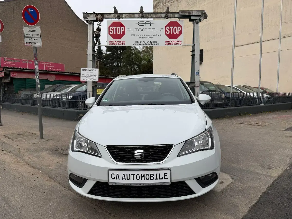 Gebraucht Seat Ibiza ST Style 90 PS (66 kW) 2015 "nevada" weiss Kombi