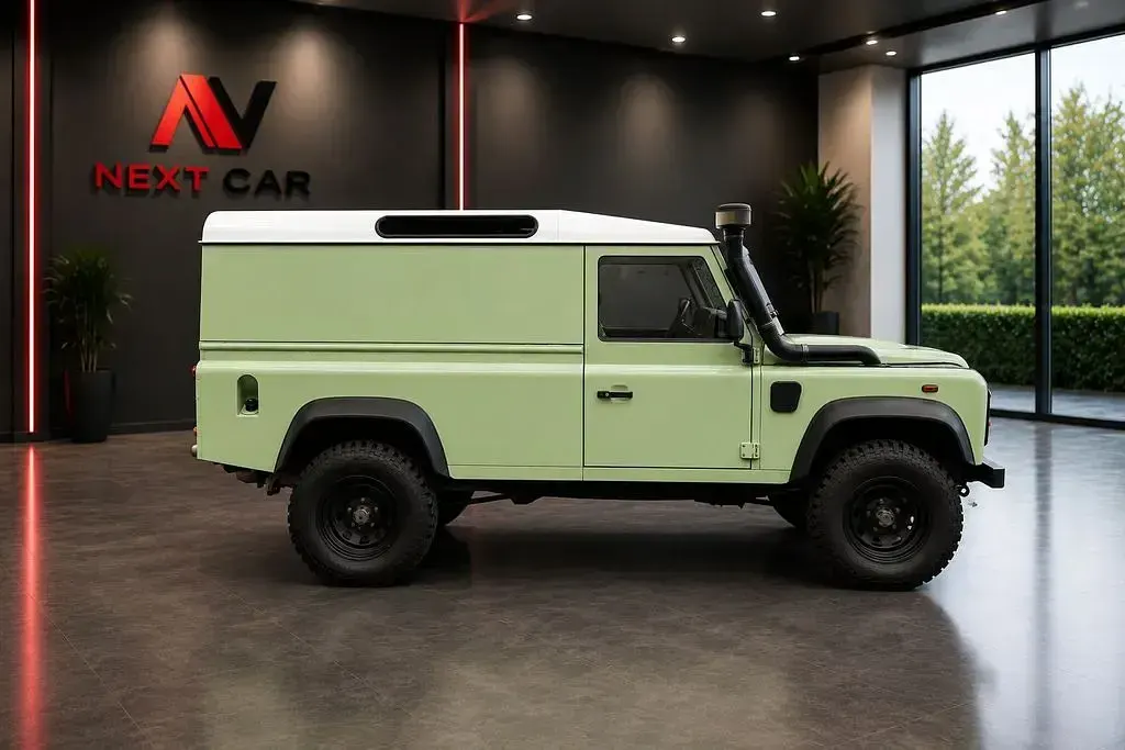 Gebraucht Land Rover Defender 122 PS (89 kW) 2008 Grün SUV