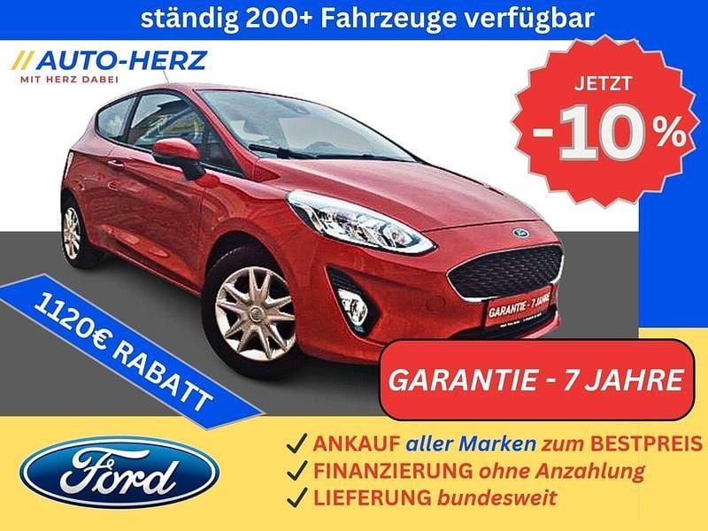 Gebraucht Ford Fiesta Cool & Connect 75 PS (55 kW) 2020 Rot Kleinwagen