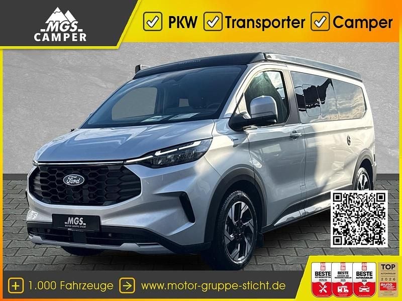 Neu Ford Tourneo Custom Active 150 PS (110 kW) 2025 Moondust silver metallic Van