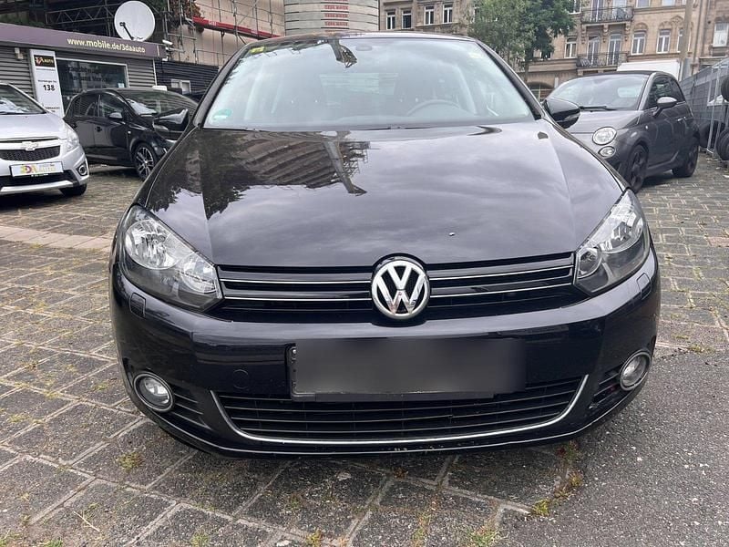 Schwarz Gebraucht 2012 VW Golf VI Style Kleinwagen | 3.999 € (Superpreis) - Bild 1/4