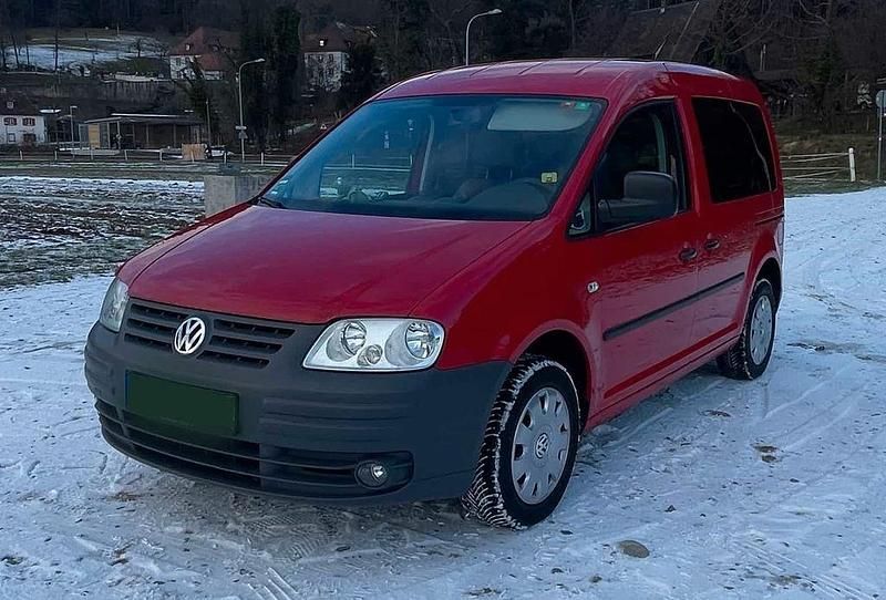 Gebraucht VW Caddy Life 102 PS (75 kW) 2006 Rot Van / Kleinbus