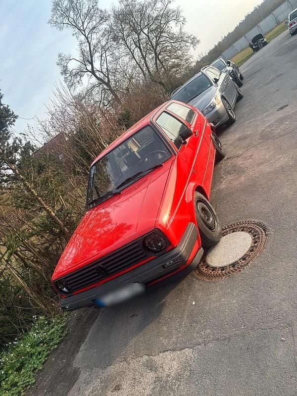 Gebraucht VW Golf II 54 PS (39 kW) 1985 Rot Kleinwagen
