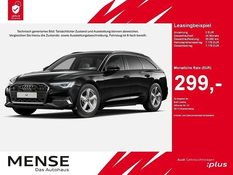 Mythosschwarz Gebraucht 2025 Audi A6 Advanced Kombi | 45.495 € (Guter Preis) - Bild 1/4
