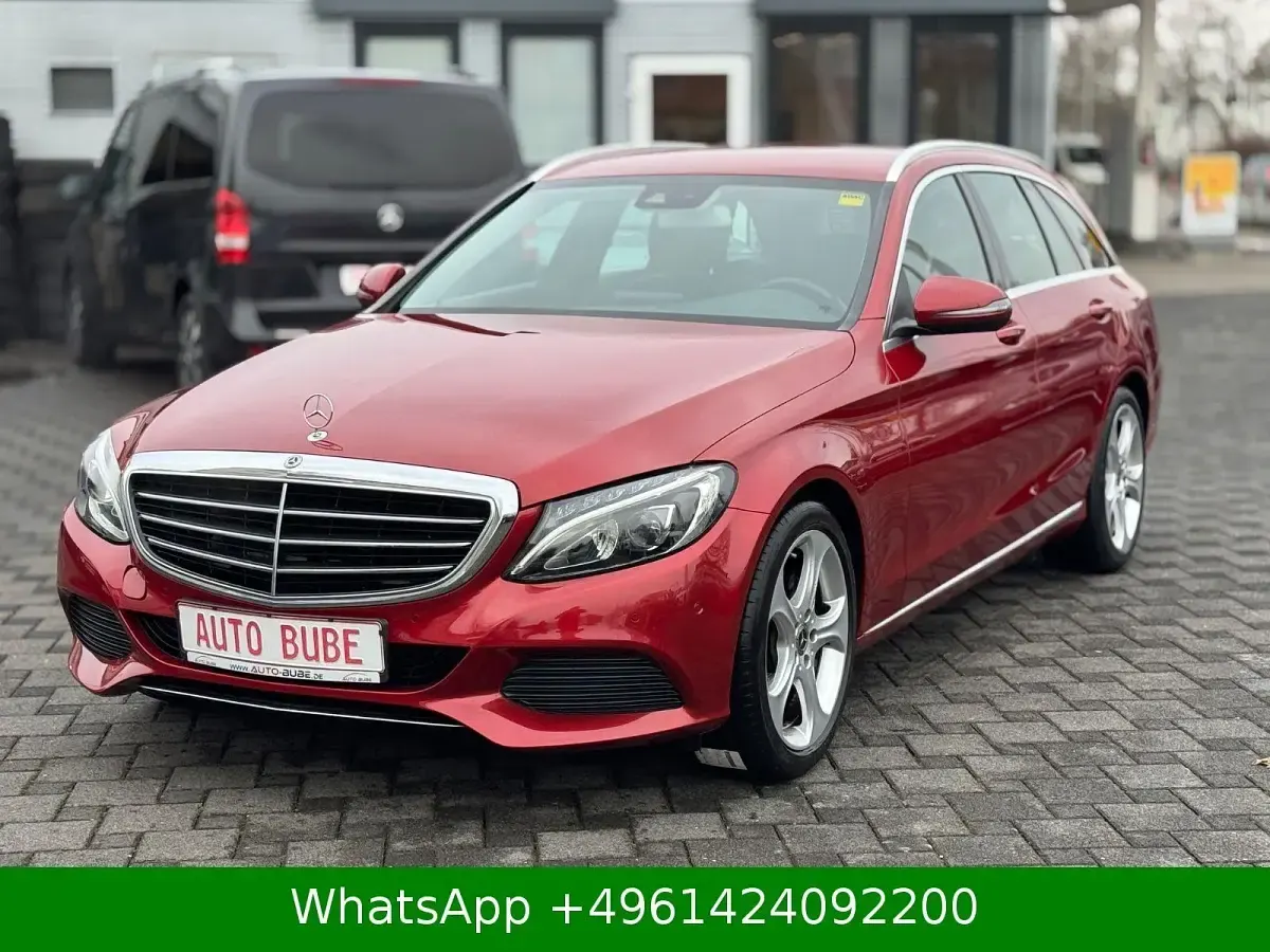 Gebraucht Mercedes C200 184 PS (135 kW) 2017 Rot Kombi