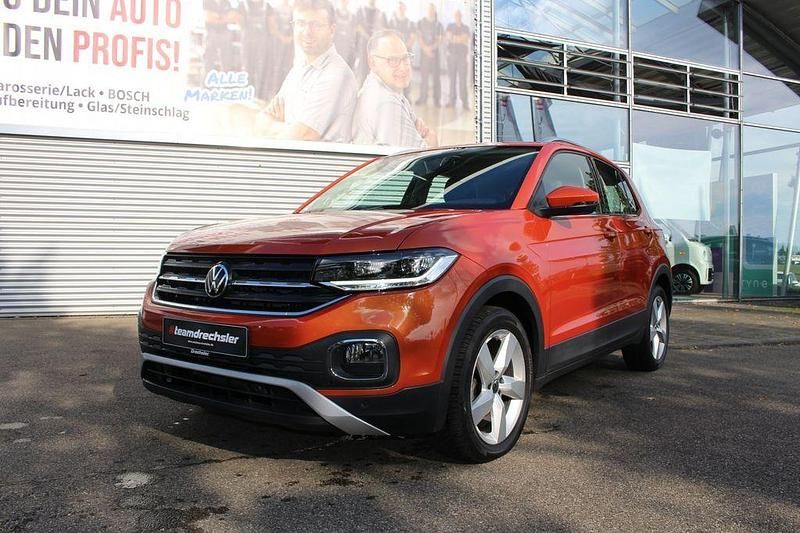 Orange Gebraucht 2021 VW T-Cross Style SUV | 18.980 € (Guter Preis) - Bild 1/4