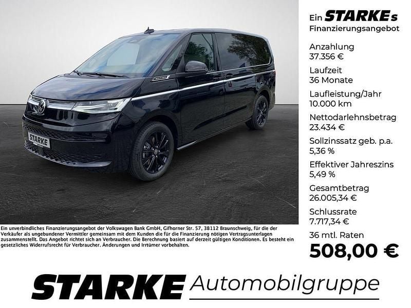 Deep black perleffekt Neu 2025 VW Multivan Style Van | 59.790 € (Guter Preis) - Bild 1/4