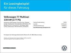 Neu VW Multivan 177 PS (130 kW) 2026 Schwarz (deep black perleffekt) Van