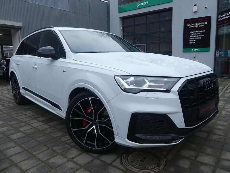 Gebraucht Audi Q7 S-line plus 286 PS (210 kW) 2022 Gletscherweiß metallic (metallic) SUV