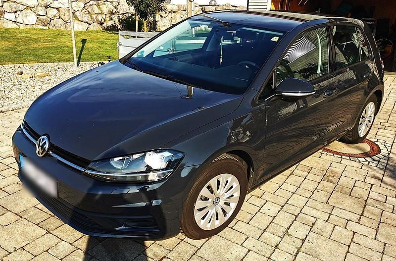 Grau Gebraucht 2019 VW Golf VII Trendline Limousine | 13.900 € (Guter Preis) - Bild 1/1