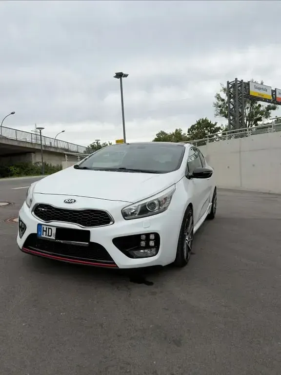 Gebraucht Kia ProCeed First Edition 204 PS (150 kW) 2014 Weiß Kleinwagen