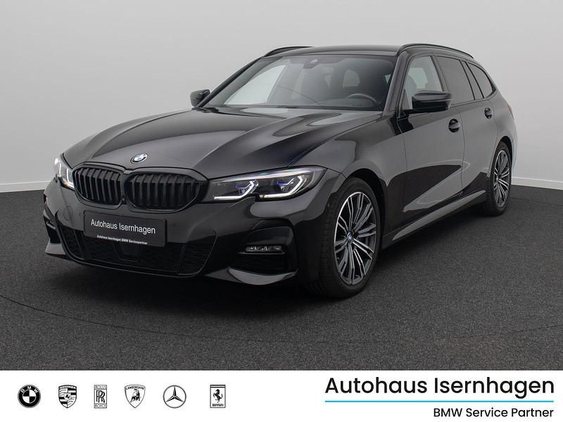 Saphirschwarz475blue Gebraucht 2021 BMW 320 M Sport Limousine | 30.499 € (Fairer Preis) - Bild 1/4