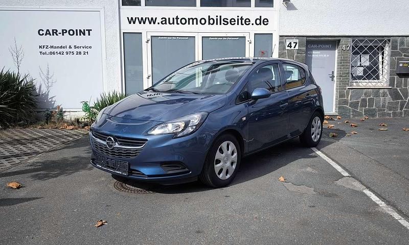 Nacht blau met Gebraucht 2016 Opel Corsa Kleinwagen | 5.400 € (Fairer Preis) - Bild 1/4