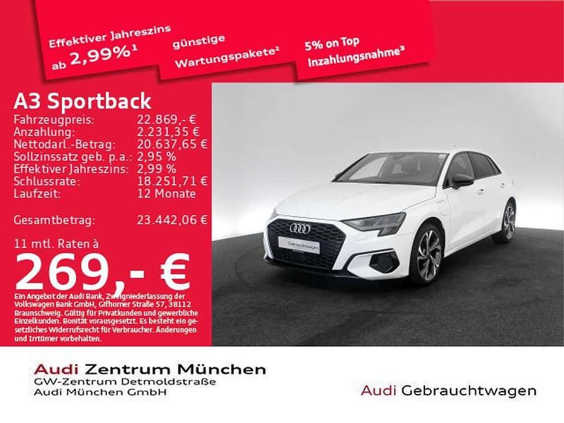 Ibisweiß Gebraucht 2022 Audi A3 Performance Limousine | 22.869 € (Fairer Preis) - Bild 1/1