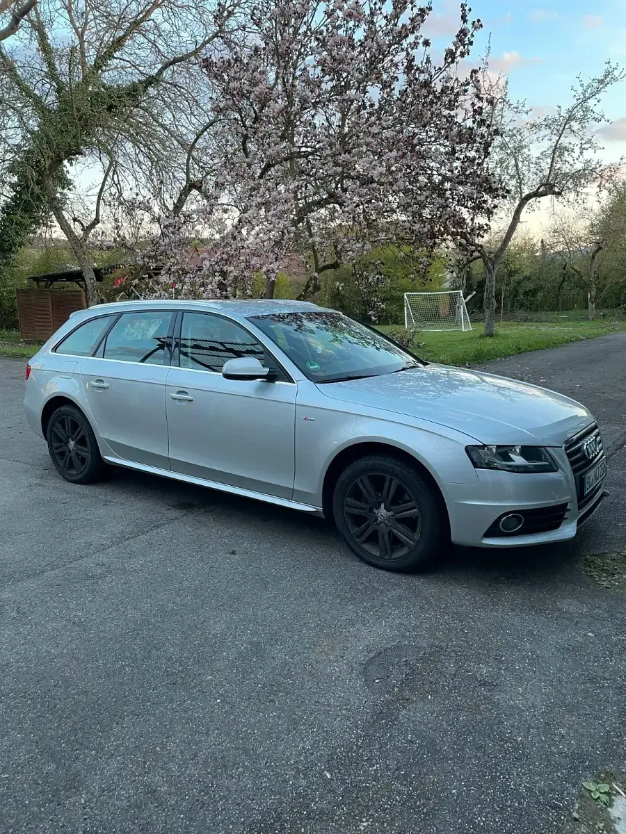 Gebraucht Audi A4 S-Line 211 PS (155 kW) 2009 Silber Kombi