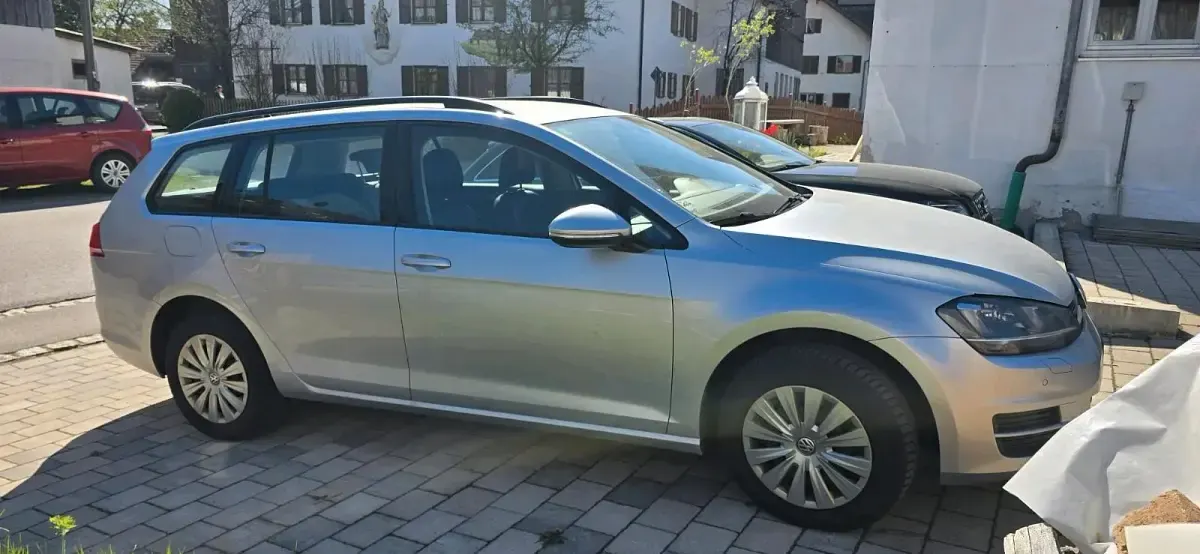 Gebraucht VW Golf VII 110 PS (80 kW) 2015 Silber Kombi