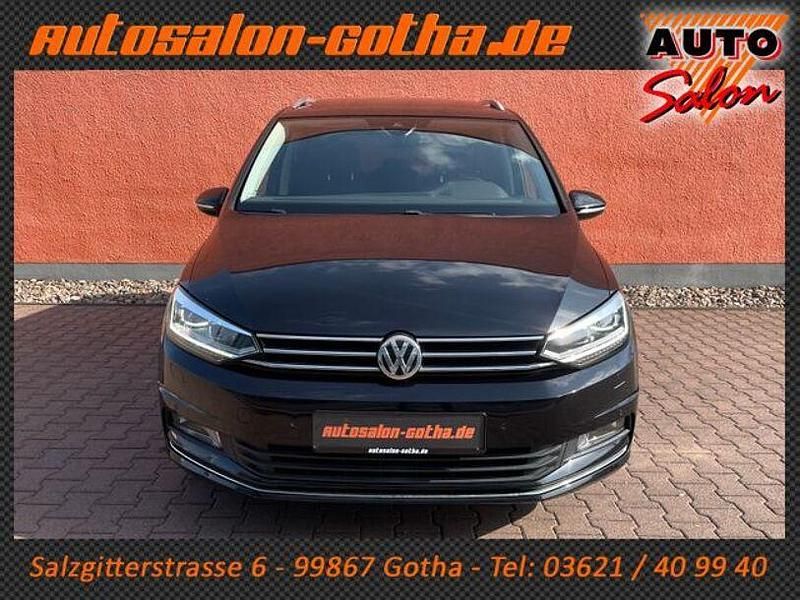 Gebraucht VW Touran Highline 150 PS (110 kW) 2016 Schwarz Van / Kleinbus