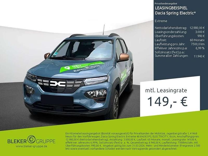 Bleu stonewash Gebraucht 2023 Dacia Spring Extreme Kleinwagen | 11.980 € (Superpreis) - Bild 1/3