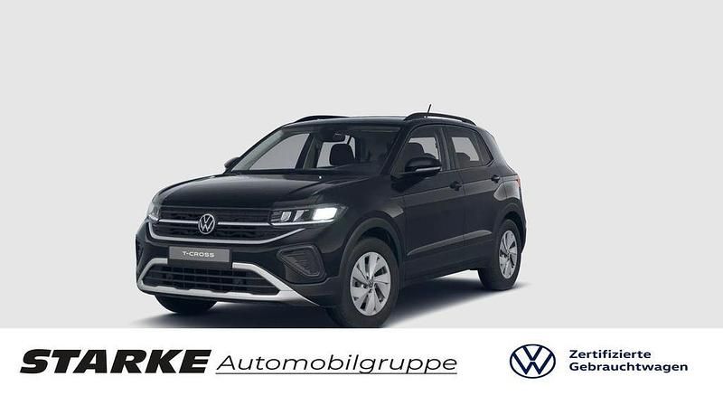 Schwarz Gebraucht 2025 VW T-Cross Life SUV | 22.540 € (Fairer Preis) - Bild 1/4