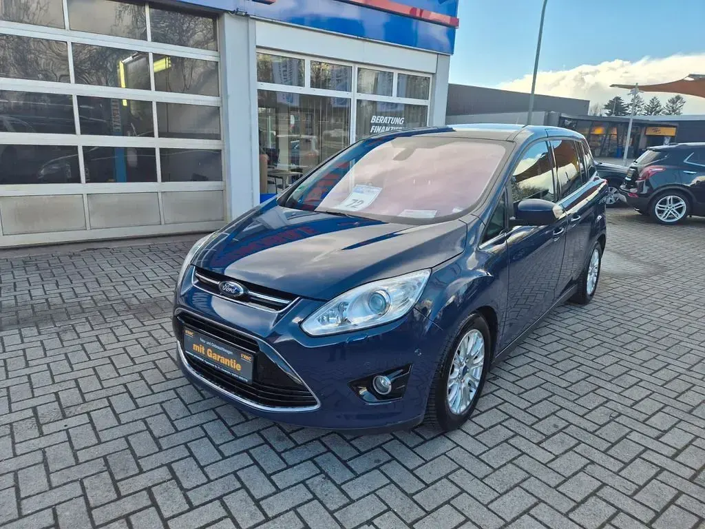 Gebraucht Ford Grand C-Max Titanium 182 PS (133 kW) 2011 Blau Van / Kleinbus