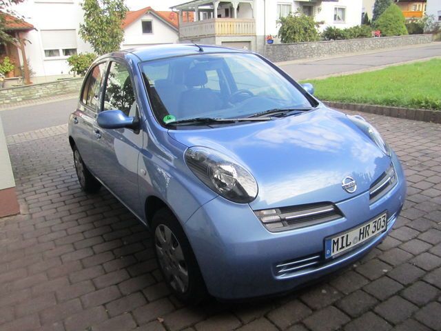 Gebraucht Nissan Micra 80 PS (58 kW) 2005 Blau metallic Kleinwagen