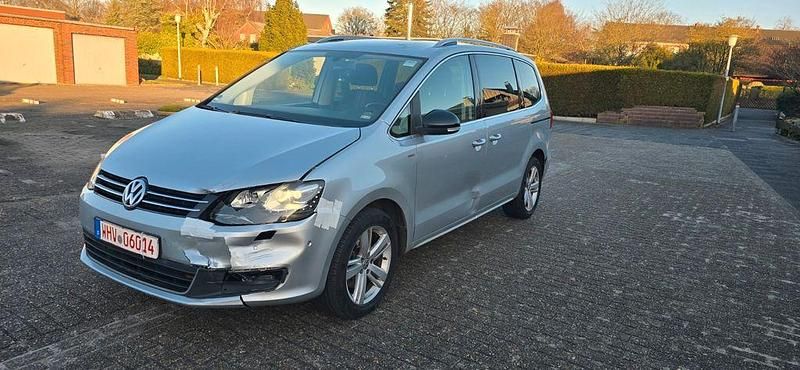 Gebraucht VW Sharan Match 150 PS (110 kW) 2013 Silber Van / Kleinbus