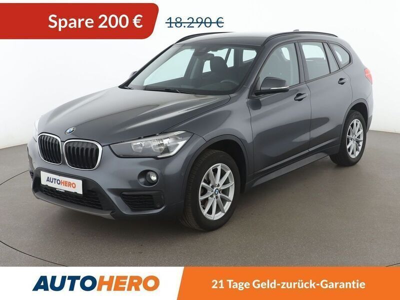 Grau Gebraucht 2017 BMW X1 Advantage SUV | 18.090 € (Etwas zu teuer) - Bild 1/3
