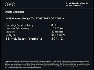 Usata Audi A6 Design 204 CV (150 kW) 2023 Argento Station wagon