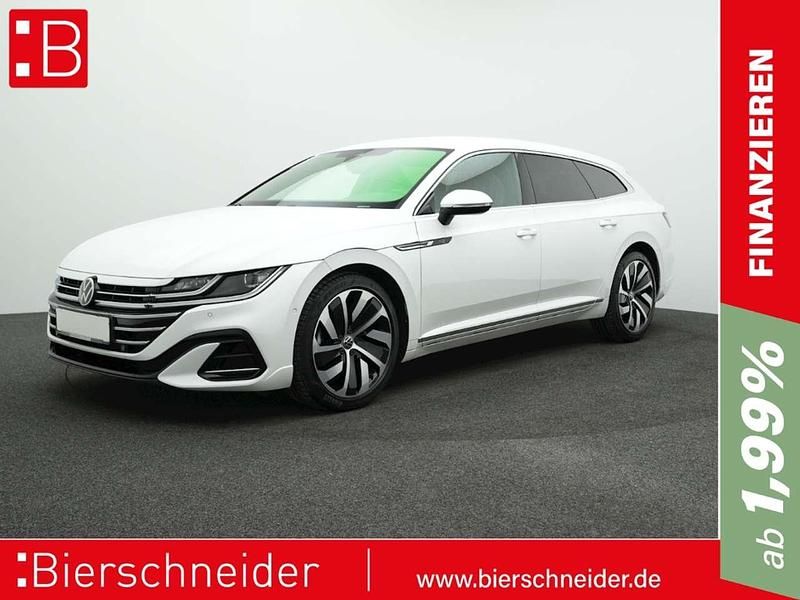Weiss Gebraucht 2023 VW Arteon R-line Kombi | 37.950 € (Fairer Preis) - Bild 1/3