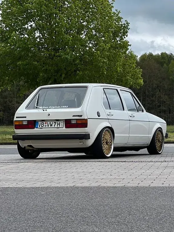 Brugt VW Golf II 69 HK (50 kW) 1983 Hvid Hatchback